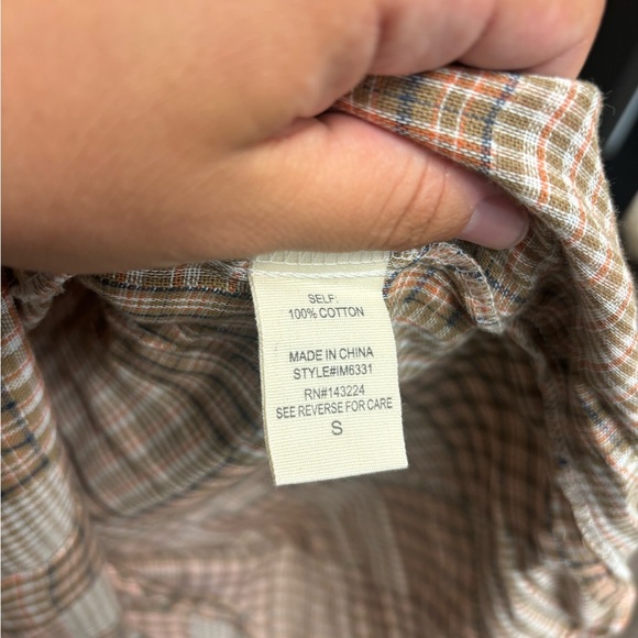 ILLA ILLA Plaid Long Sleeve Tunic - Picture 5 of 6